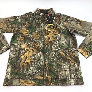 under armour fleece camo jacket
